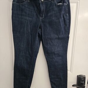 Simply Vera Vera Wang Dark Indigo Straight Leg Jeans